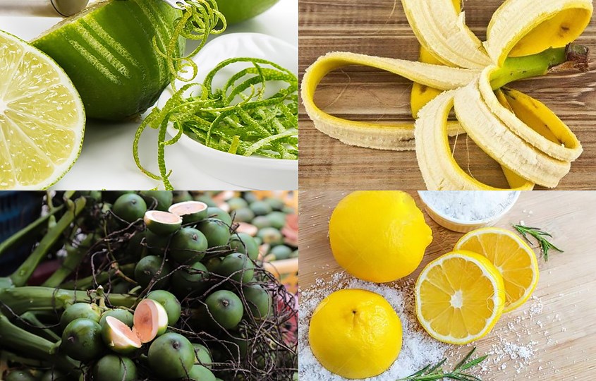 Dùng các sản phẩm từ thiên nhiên để làm trắng răng