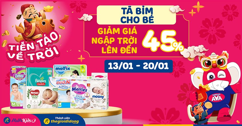 tien tao ta giam 45%