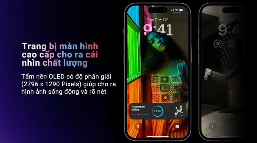 iPhone 14 Pro Max sử dụng tấm nền OLED với 