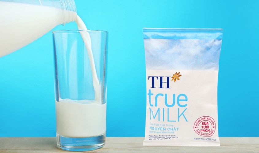 Sữa tươi tiệt trùng TH true MILK không đường có thể dùng cho mẹ bầu Sữa tươi tiệt trùng TH true MILK không đường có thể dùng cho mẹ bầu