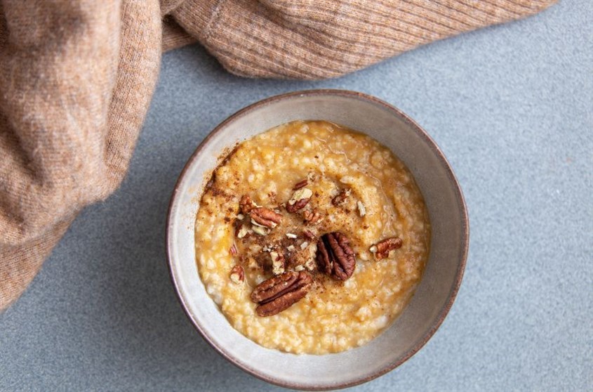 Hướng dẫn cách nấu cháo hạnh nhân cho bé ăn dặm