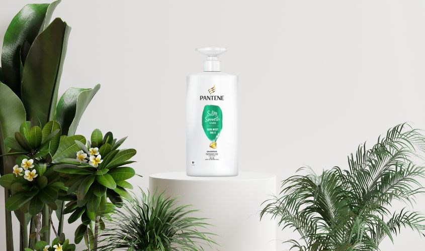 Dầu gội Pantene suôn mượt óng ả 650g