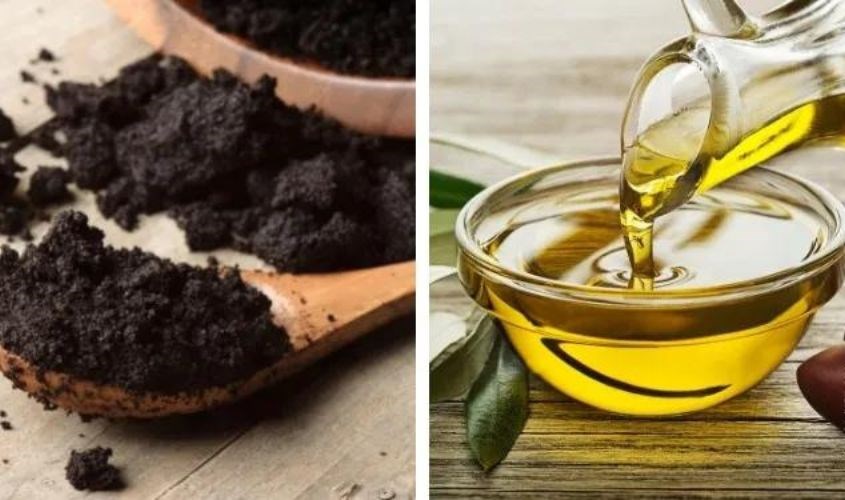 Bã cà phê và dầu oliu giúp tẩy tế bào chết hiệu quả