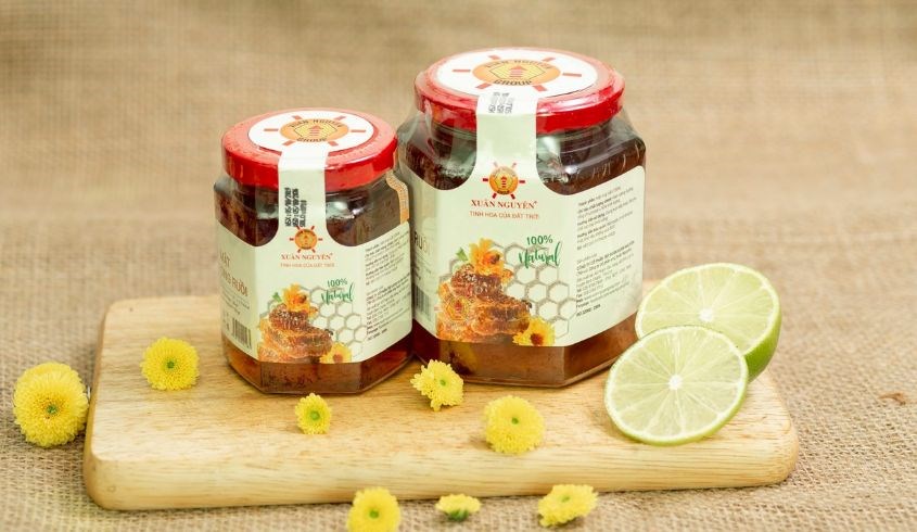  Mật ong ruồi nguyên chất Xuân Nguyên 160 ml