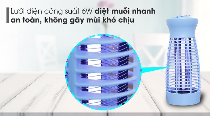 Đèn diệt côn trùng đa năng Comet CM069 sở hữu công suất lên tới 6W