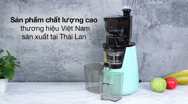 Máy ép chậm Kalite KL-598 là sản phẩm uy tín của Việt Nam và được sản xuất tại Thái Lan
