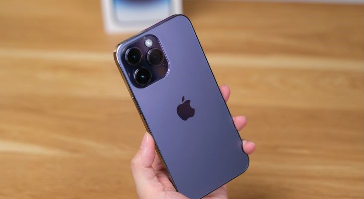  iPhone 14 Pro và iPhone 14 Pro Max màu tím sẫm đang rất được săn đón