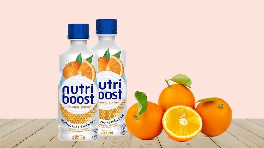 Sữa trái cây Nutriboost hương cam 297 ml