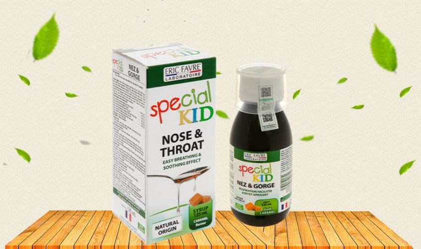 Siro Special Kid Nez & Gorge giảm viêm đường hô hấp 125 ml (từ 2 tuổi)