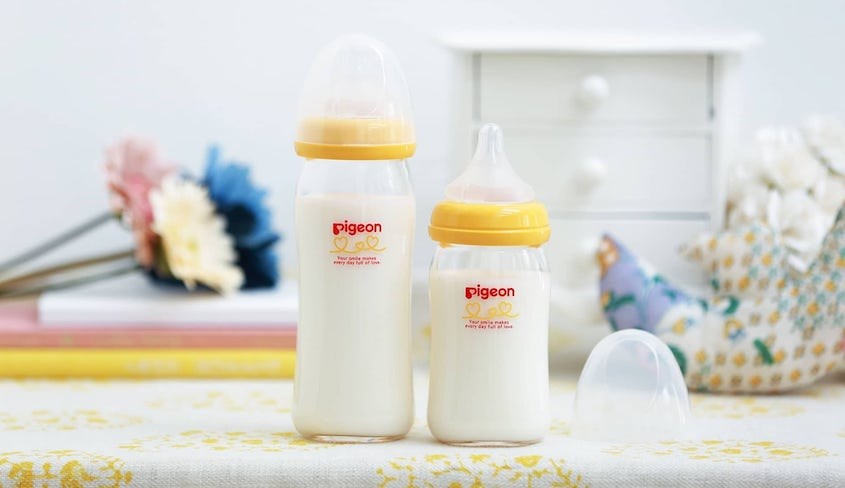 Núm ti Pigeon được sản xuất bằng chất liệu silicon an toàn cho sức khoẻ