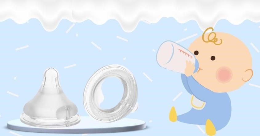 Bộ 2 núm ti Pigeon Plus siêu mềm cổ rộng size L (6 - 9 tháng)