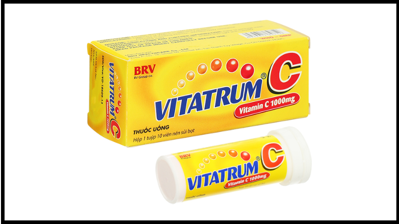 THUỐC VITATRUM C - Bổ sung vitamin C