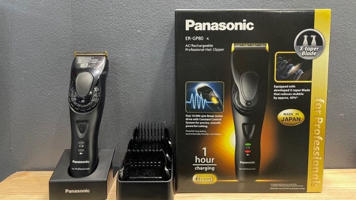 Tông đơ cắt tóc Panasonic được thiết kế với kiểu dáng nhỏ gọn, dễ dàng cầm nắm trong tay