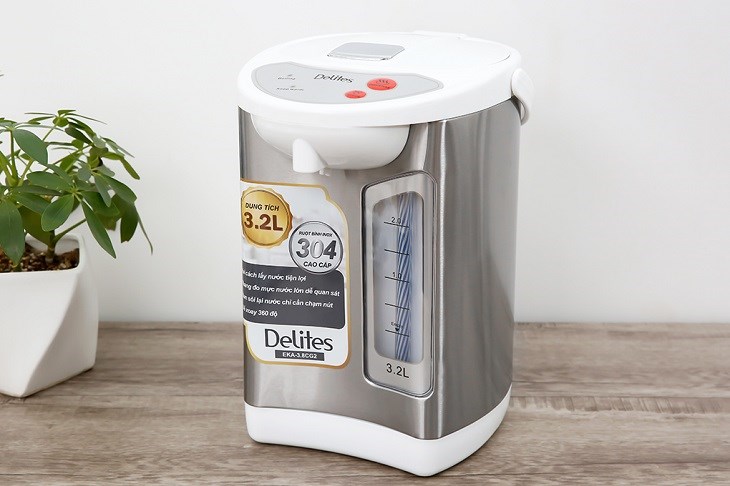 Bình thủy điện Delites EKA-3.8CG2 3.2 lít - thương hiệu yêu thích của mọi nhà