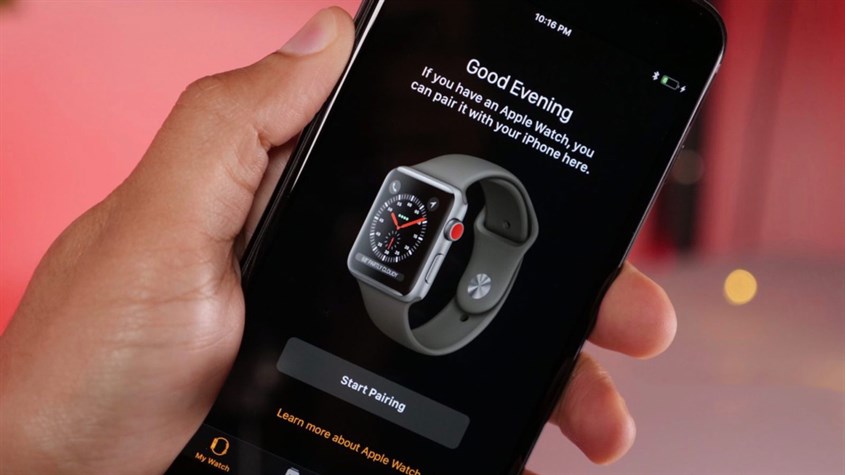 Mở ứng dụng Apple Watch trên iPhone