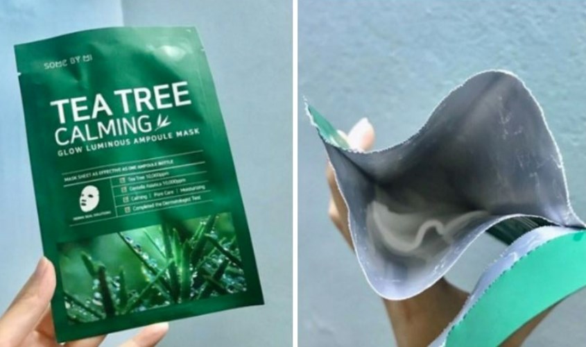 Phần đầu của bao bì có đánh dấu chỗ để mở nhằm hỗ trợ người dùng có thể sử dụng một cách dễ dàng Phần đầu của bao bì có đánh dấu chỗ để mở nhằm hỗ trợ người dùng có thể sử dụng một cách dễ dàng