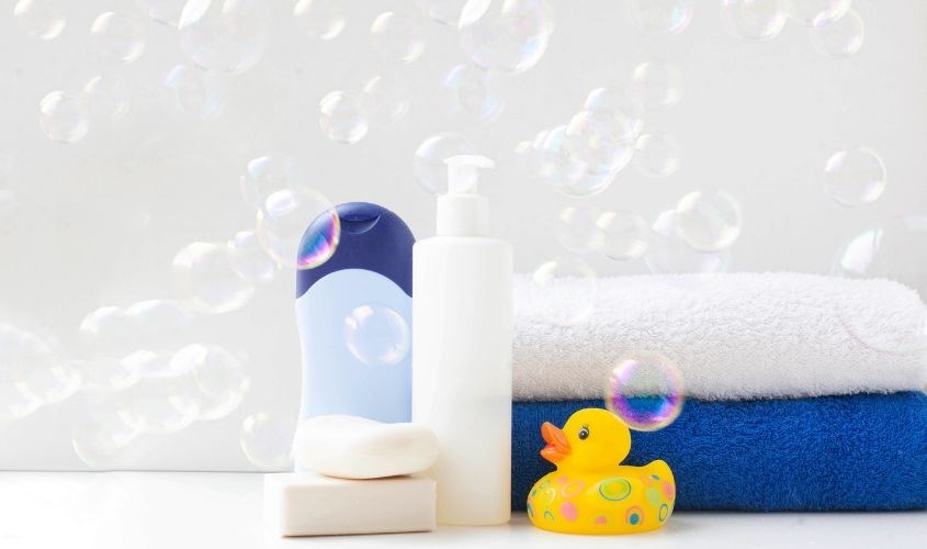 Lưu ý khi sử dụng sữa tắm cho bé