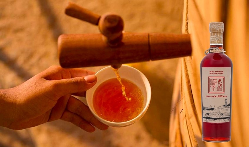 Nước mắm Rin nguyên chất Tĩn 40 độ đạm