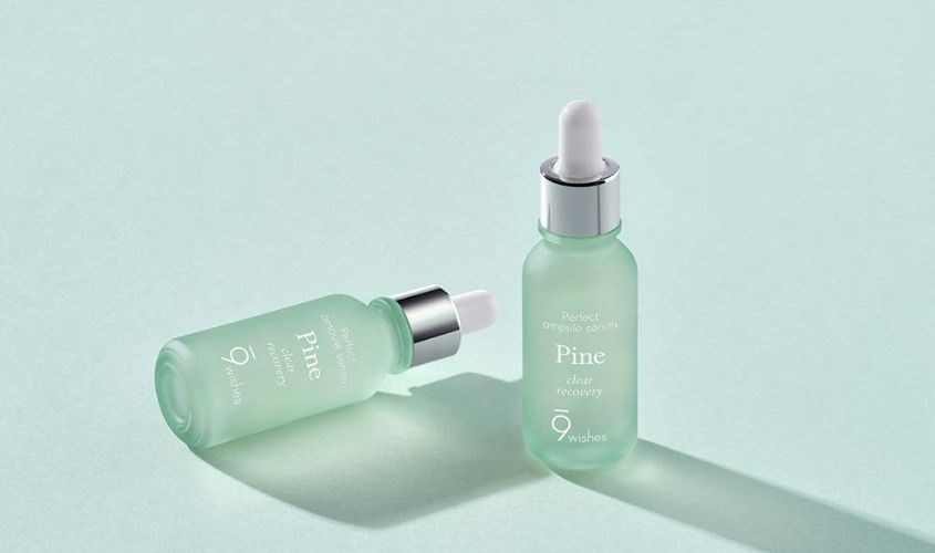 Tinh chất thanh lọc và phục hồi da 9 Wishes Amazing Pine Ampule 25 ml