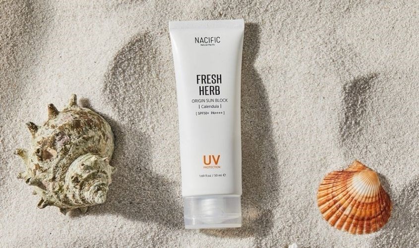 Kem chống nắng làm dịu và phục hồi da Nacific Fresh Herb SPF 50+ PA++++ 50 ml