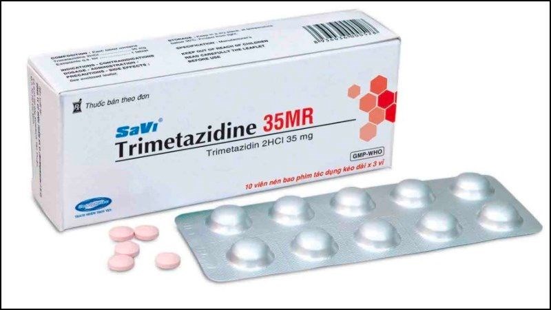 Savi Trimetazidine 35MR: thuốc chống đau thắt ngực, thiếu máu cơ tim Savi Trimetazidine 35MR: thuốc chống đau thắt ngực, thiếu máu cơ tim