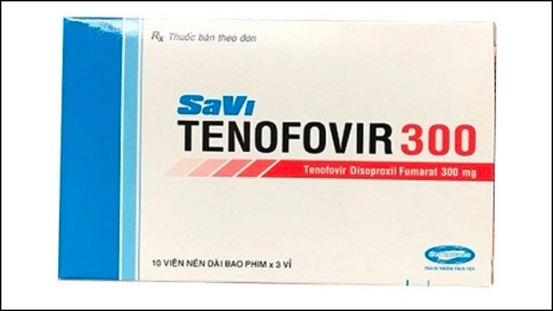 Savi Tenofovir 300: thuốc kháng virus, trị viêm gan B Savi Tenofovir 300: thuốc kháng virus, trị viêm gan B