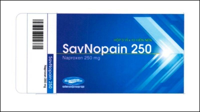 SavNopain là thuốc giảm đau có thể dùng trong đau bụng kinh SavNopain là thuốc giảm đau có thể dùng trong đau bụng kinh