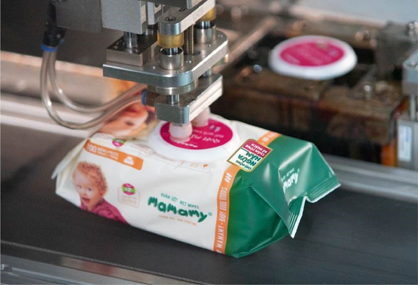 Khăn ướt Mamamy với công nghệ thiết kế siêu tiện dụng