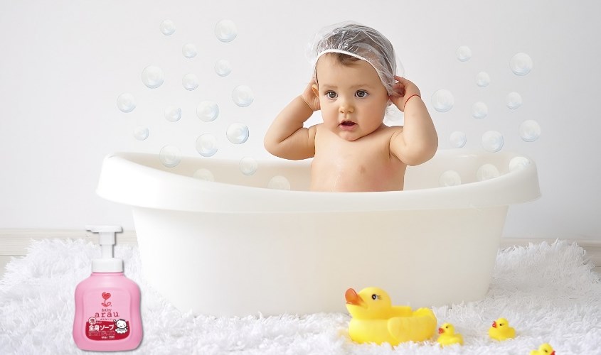 Cách dùng sữa tắm Arau Baby mẹ nên biết