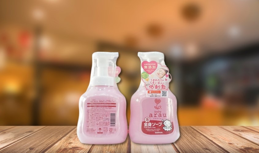 Sữa tắm Arau Baby chính hãng sẽ có bao bì bắt mắt, đầy đủ thông tin