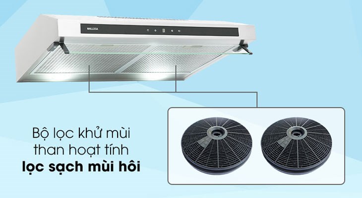 Máy hút mùi Malloca là thương hiệu nổi tiếng của Tây Ban Nha