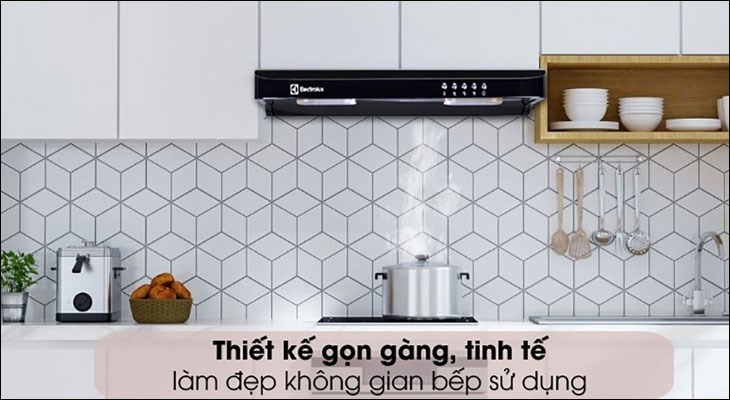 Máy hút mùi âm tủ phù hợp với các căn bếp nhỏ
