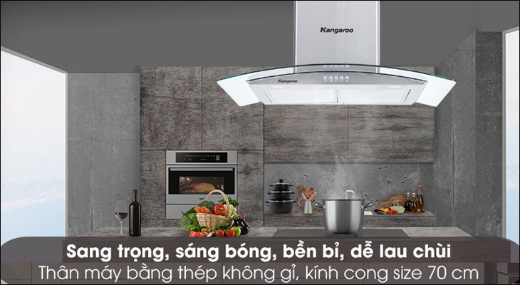 Lựa chọn máy hút mùi được làm từ các vật liệu đạt tiêu chuẩn để đảm bảo độ bền tốt nhất