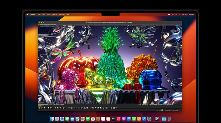 MacBook Pro 16 inch M2 Pro và M2 Max được trang bị màn hình Liquid Retina XDR cho khả năng hiển thị sắc nét, sống động