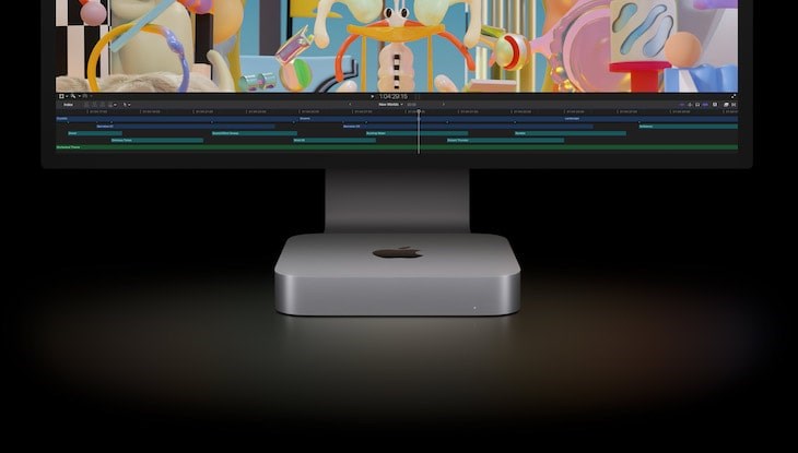Lần đầu tiên Apple trang bị dòng chip hạng Pro trên Mac mini