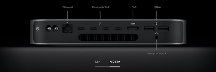 Thiết kế mac mini m2 pro