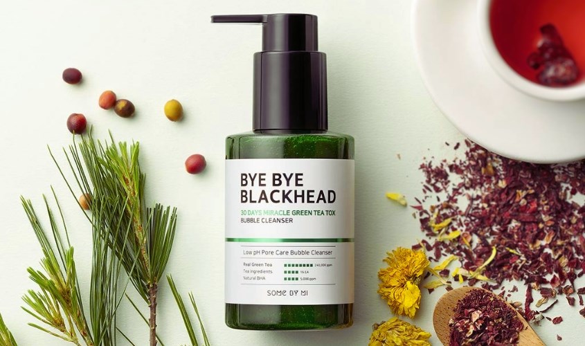 Sữa rửa mặt sủi bọt làm giảm và ngăn ngừa mụn đầu đen Some By Mi Bye Bye Blackhead 120g