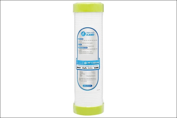 Lõi lọc thô DMX số 3 PP 1 micron 