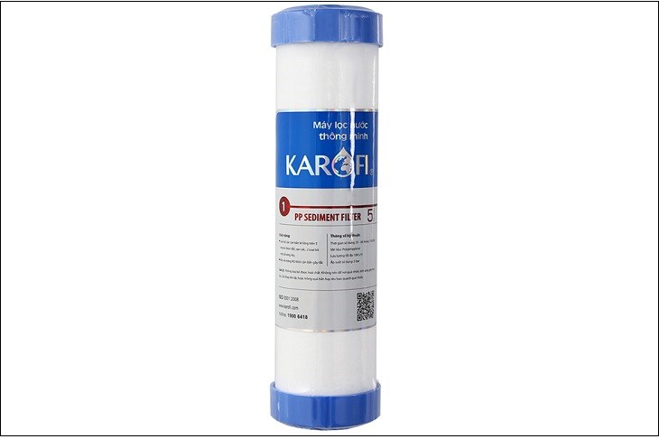 Lõi lọc thô Karofi số 1 Smax Duo PP 5 micron Sediment Filter