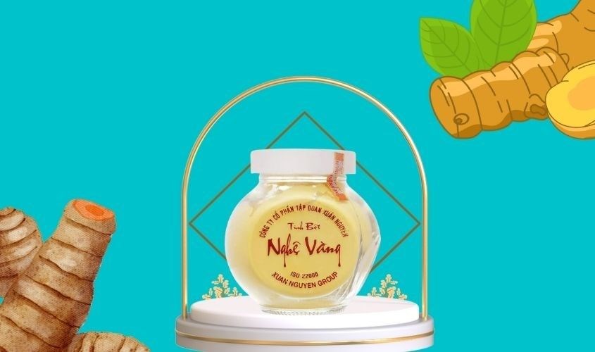 Tinh bột nghệ vàng Xuân Nguyên hũ 75g