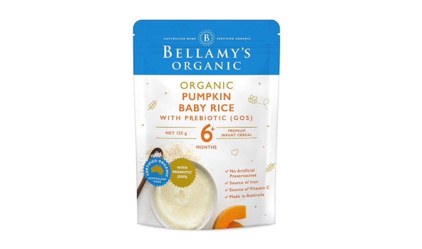 Bột ăn dặm hữu cơ gạo và bí đỏ Bột ăn dặm hữu cơ gạo và bí đỏ