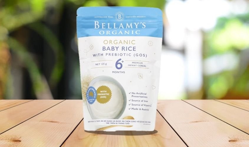 Bột ăn dặm gạo và chất xơ GOS Bột ăn dặm gạo và chất xơ GOS