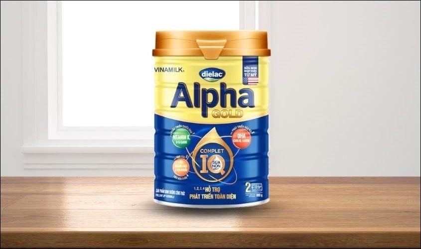 Sữa bột Dielac Alpha Gold IQ số 2 800g