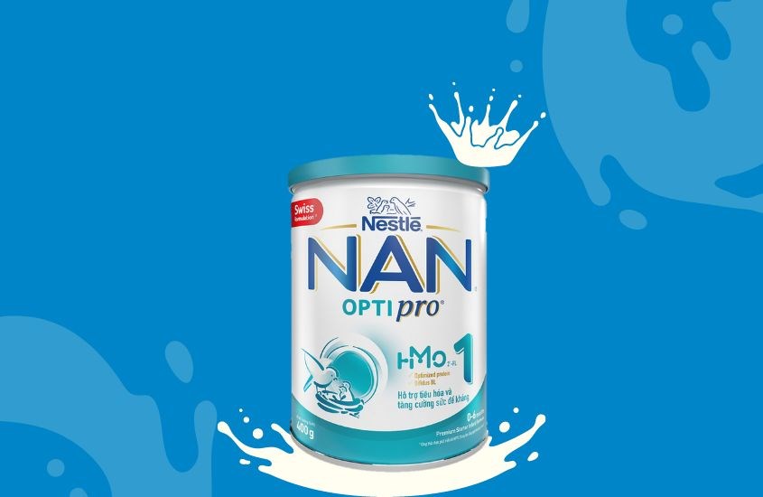 Sữa NAN Optipro 1 900g cho bé từ 0 - 6 tháng tuổi