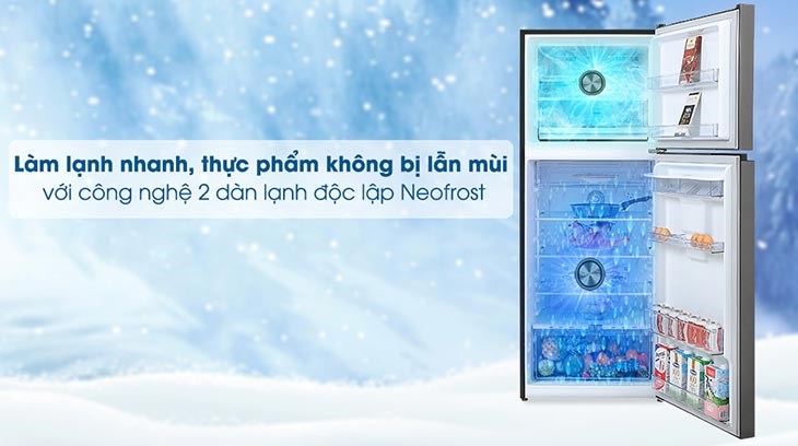 NeoFrost Technology hai dàn lạnh độc lập của Beko