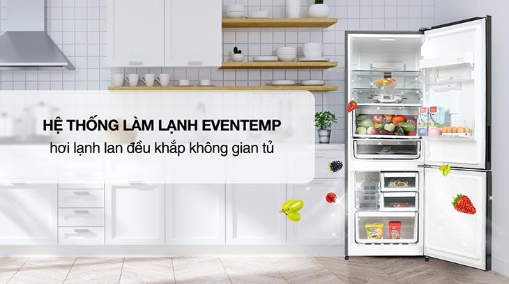 Hệ thống làm lạnh EvenTemp của Electrolux
