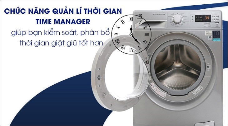 Điều chỉnh thời gian giặt (Time Manager)