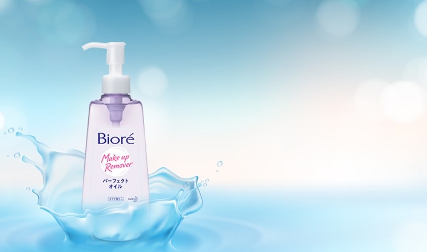 Dầu tẩy trang Bioré phù hợp với các bạn nữ ít trang điểm
