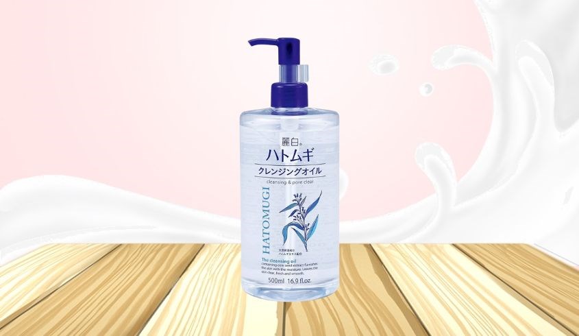 Dầu tẩy trang Hatomugi được chiết xuất từ hạt ý dĩ