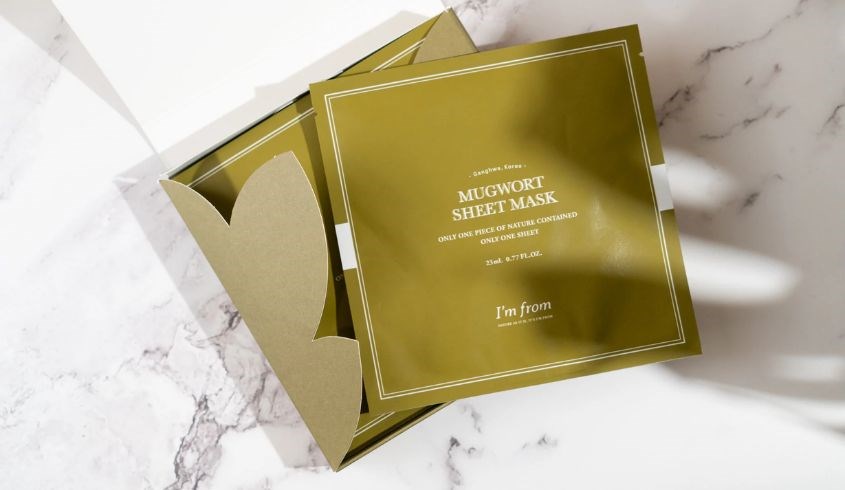 Mặt nạ giấy tinh chất Ngải Cứu dưỡng ẩm và làm dịu da I'm from Mugwort 23 ml